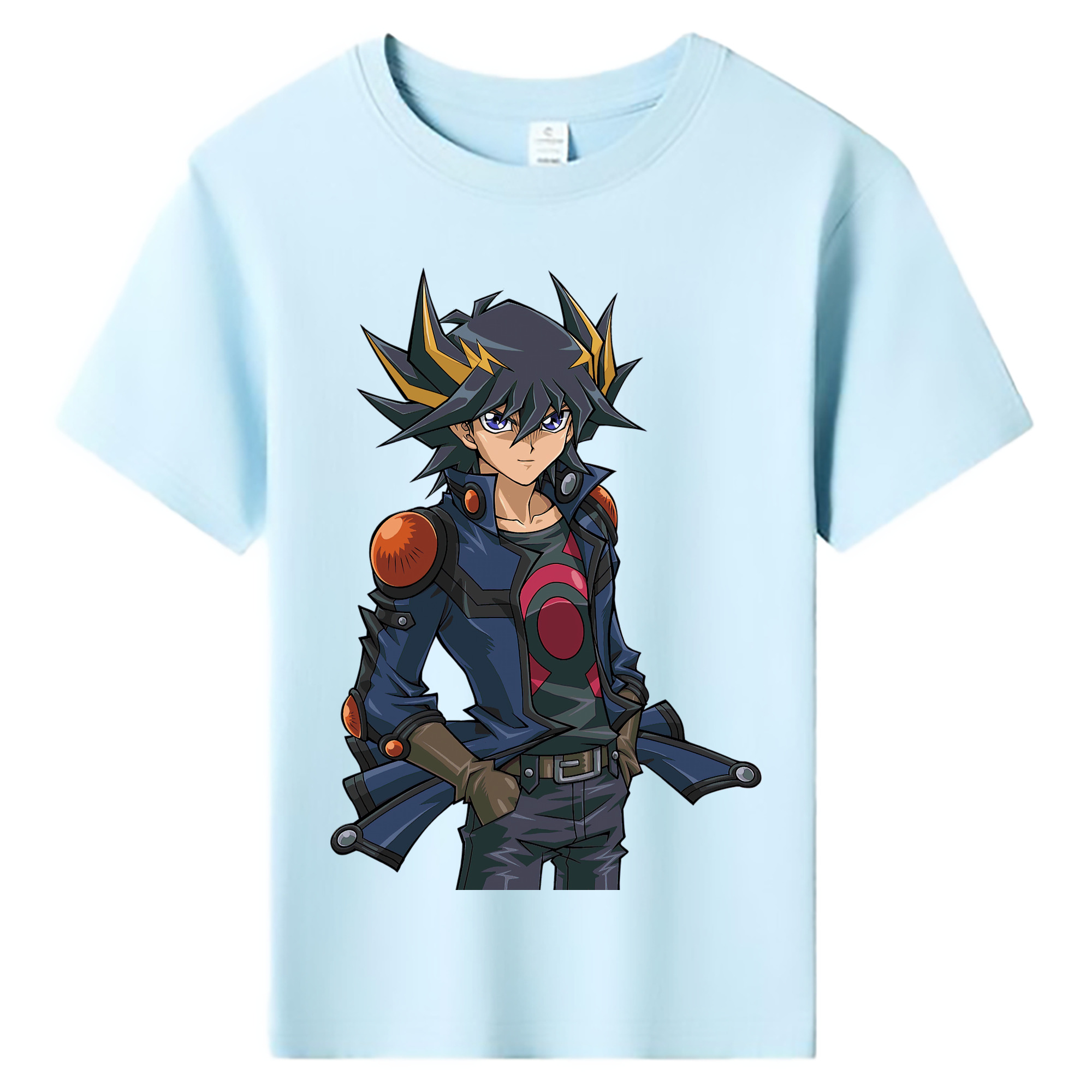 （画像用） 遊☆戯☆王 Yu-Gi-Oh! 綿100％キッズTシャツ（フロントプリント）